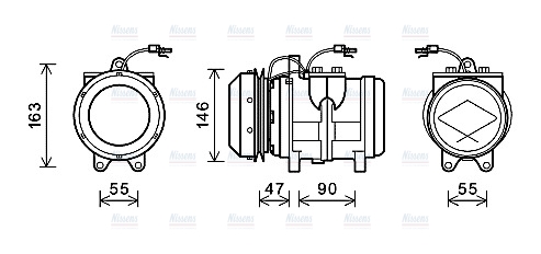 AVA Aircon Compressor JDAK020