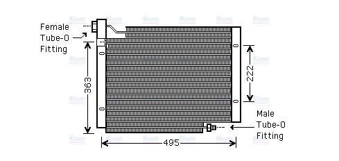 AVA Aircon Condenser JE5004