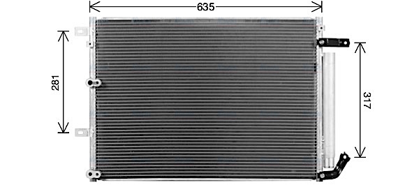 AVA Aircon Condenser JE5081D