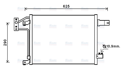 AVA Aircon Condenser JEA5049