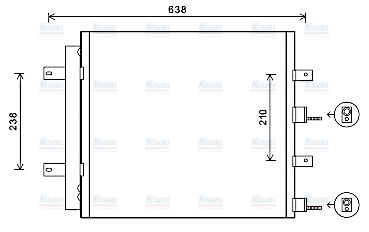 AVA Aircon Condenser JR5051D