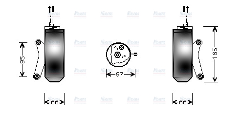 AVA Aircon Receiver Dryer Filter JRD027