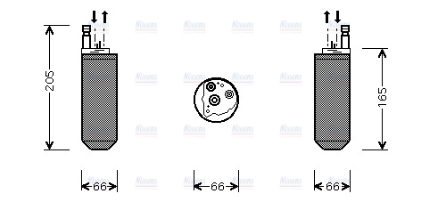 AVA Aircon Receiver Dryer Filter JRD029