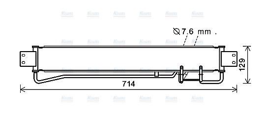AVA Oil cooler KA3220