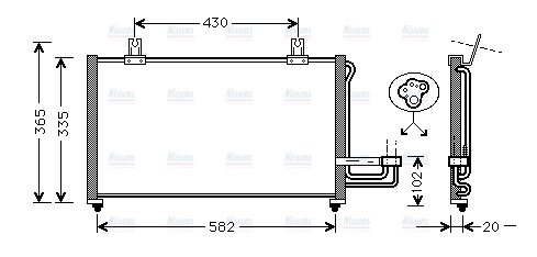 AVA Aircon Condenser KA5013