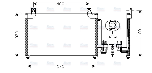 AVA Aircon Condenser KA5031