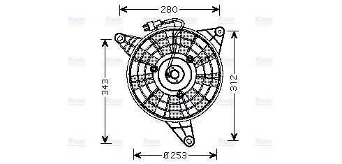 AVA Radiator Cooling Fan KA7510