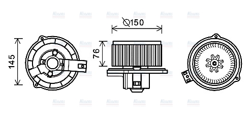 AVA Blower Fan KA8249
