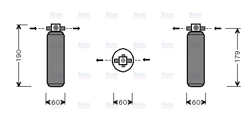 AVA Aircon Receiver Dryer Filter KAD028