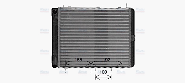 AVA Coolant Radiator LA2028