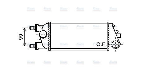 AVA Charge Air Intercooler LC4100