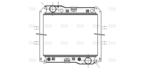 AVA Coolant Radiator ME2200