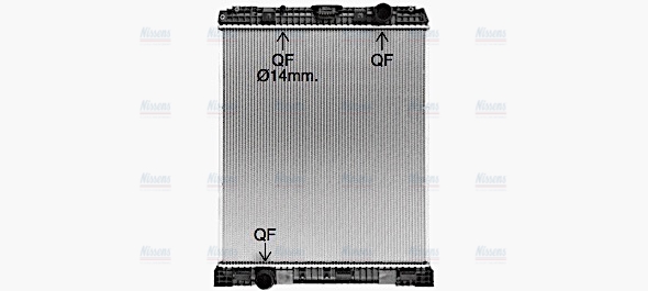 AVA Coolant Radiator ME2322