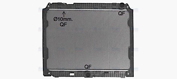AVA Coolant Radiator ME2338