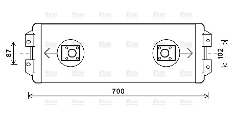 AVA Oil Cooler ME3281