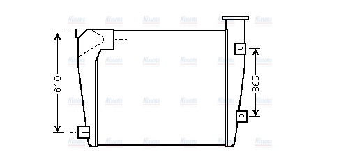 AVA Charge Air Intercooler ME4220