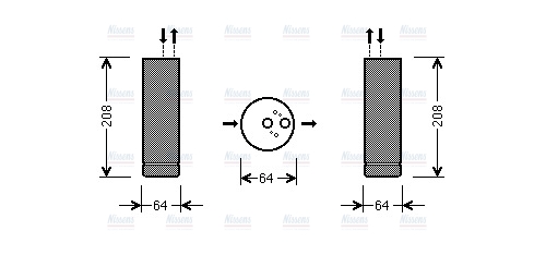 AVA Aircon Receiver dryer MED230