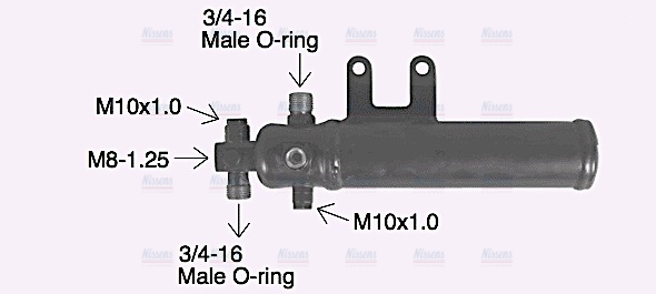 AVA Aircon Receiver Dryer Filter MED333