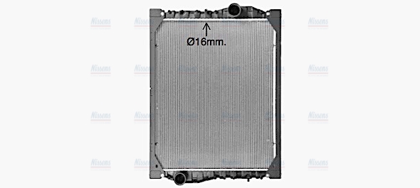 AVA Coolant Radiator MN2110