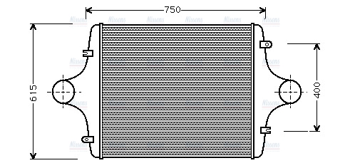 AVA Charge Air Intercooler MN4027