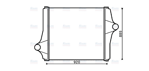 AVA Charge Air Intercooler MN4062