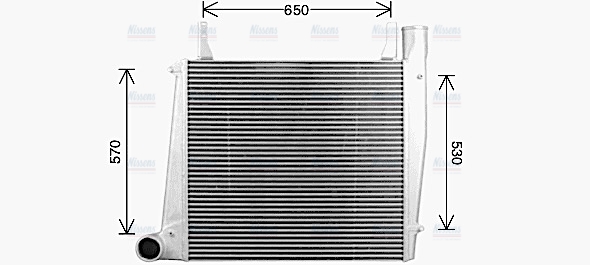 AVA Charge Air Intercooler MN4135