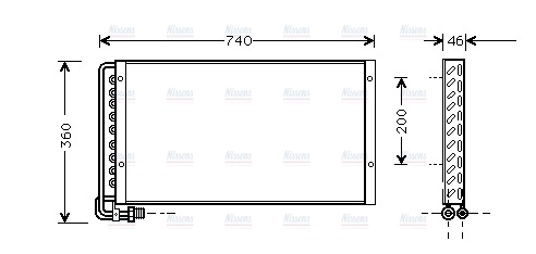 AVA Aircon Condenser MN5013