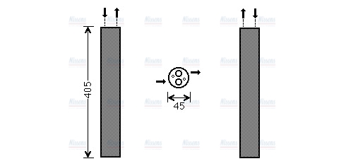 AVA Aircon Receiver Dryer Filter MND079