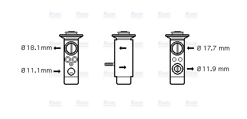AVA Aircon Expansion Valve MS1124