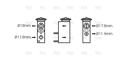 AVA Aircon Expansion Valve MS1599