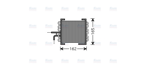 AVA Coolant Radiator MS2443