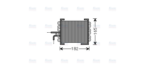 AVA Coolant Radiator MS2480