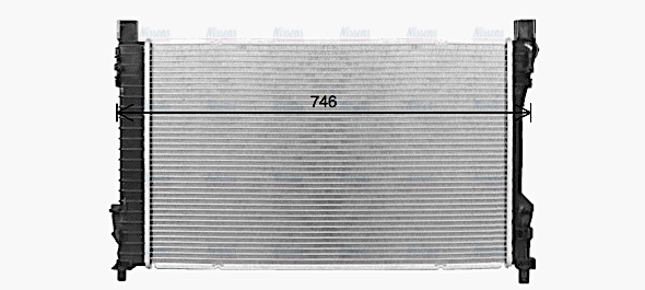 AVA Coolant Radiator MS2727