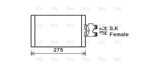 AVA Oil Cooler MS3535