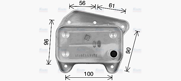 AVA Oil Cooler MS3733