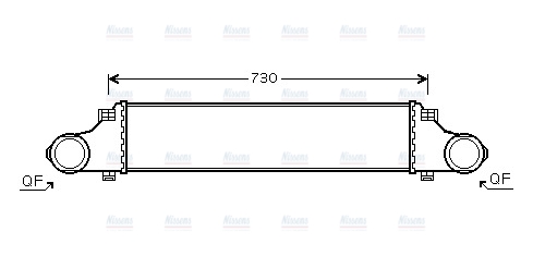 AVA Charge Air Intercooler MS4410