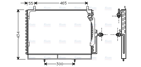 AVA Aircon Condenser MS5161