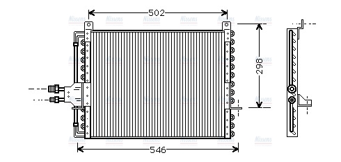 AVA Aircon Condenser MS5206