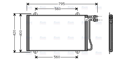 AVA Aircon Condenser MS5219