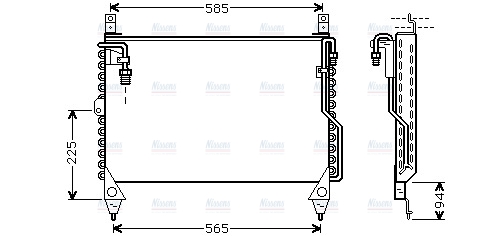 AVA Aircon Condenser MS5242