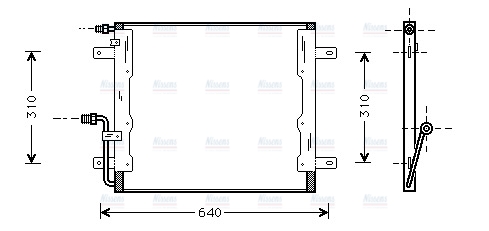 AVA Aircon Condenser MS5262