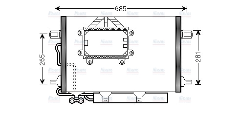 AVA Aircon Condenser MS5562D