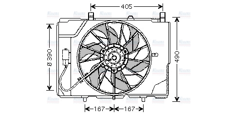 AVA Radiator Cooling Fan MS7501