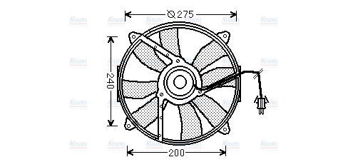 AVA Radiator Cooling Fan MS7521