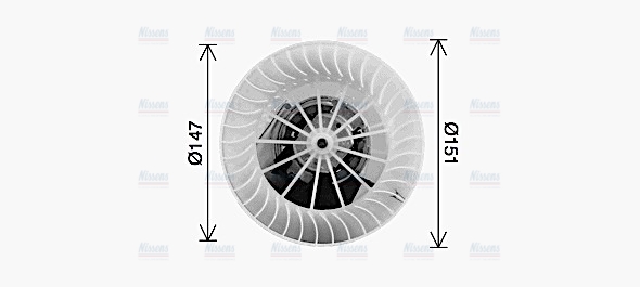 AVA Cabin Fan Blower Motor MS8770