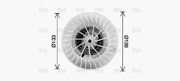 AVA Cabin Fan Blower Motor MS8774