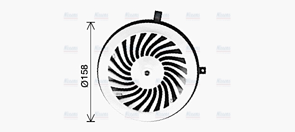 AVA Cabin Fan Blower Motor MS8777