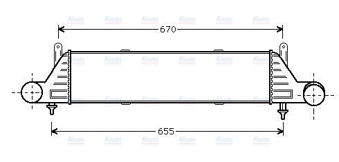 AVA Charge Air Intercooler MSA4260