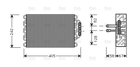 AVA Aircon Evaporator MSV008