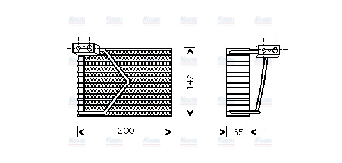 AVA Aircon Evaporator MSV328